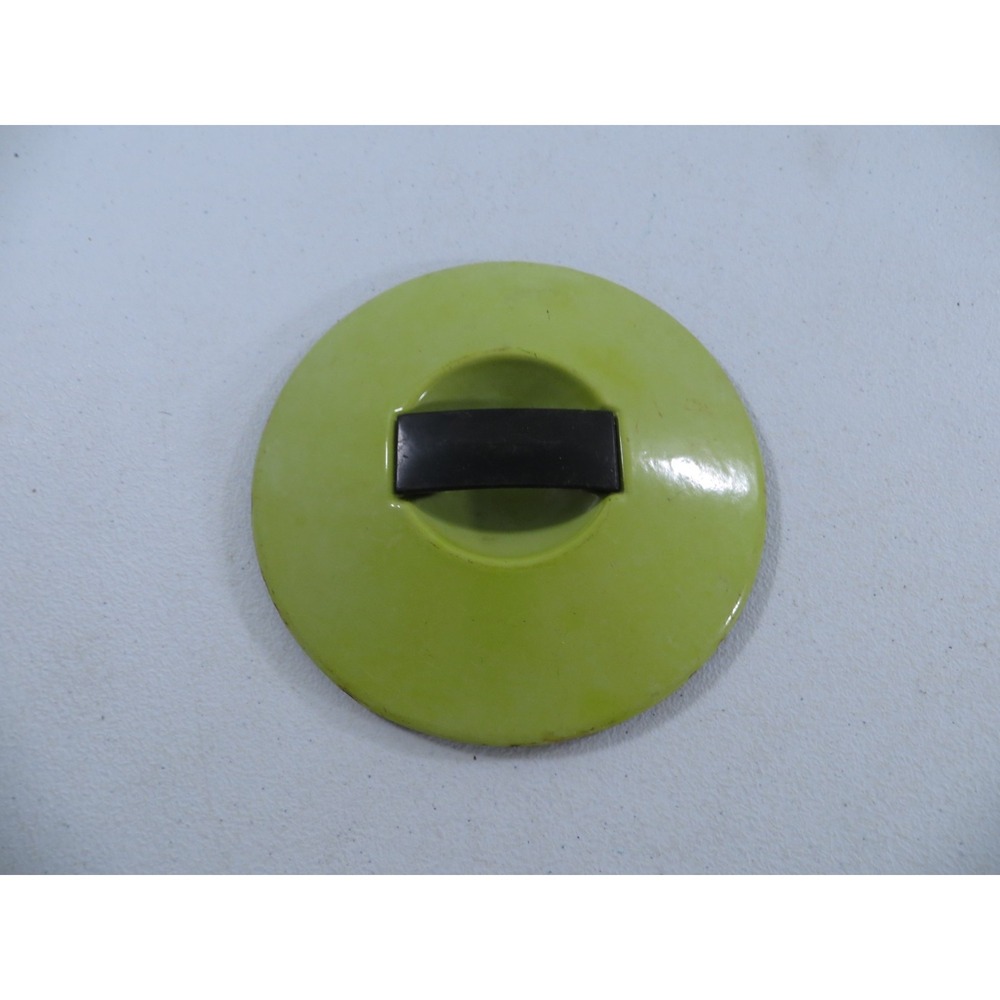 Cousances Le Creuset #16 Green Cast Iron Lid ONLY‎ 6.25" Across